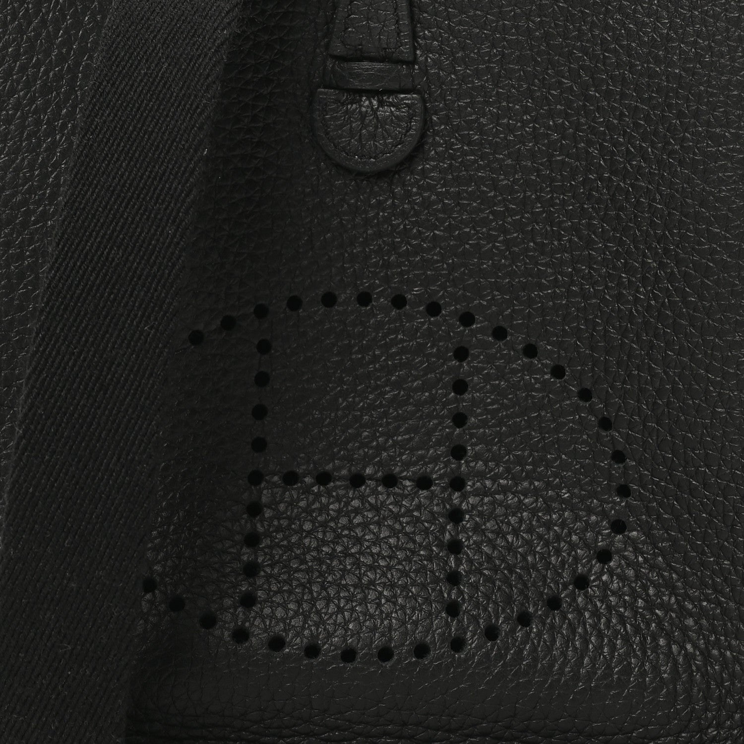 Hermes Taurillon Clemence Evelyne TPM Black 8 of 11