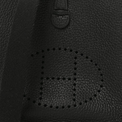 Hermes Taurillon Clemence Evelyne TPM Black 8 of 11