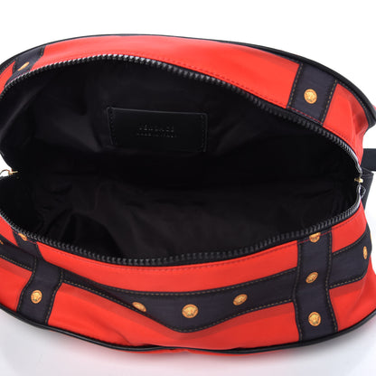 Versace Nylon Tribute Print Belt Bag Red Multicolor 5 of 10