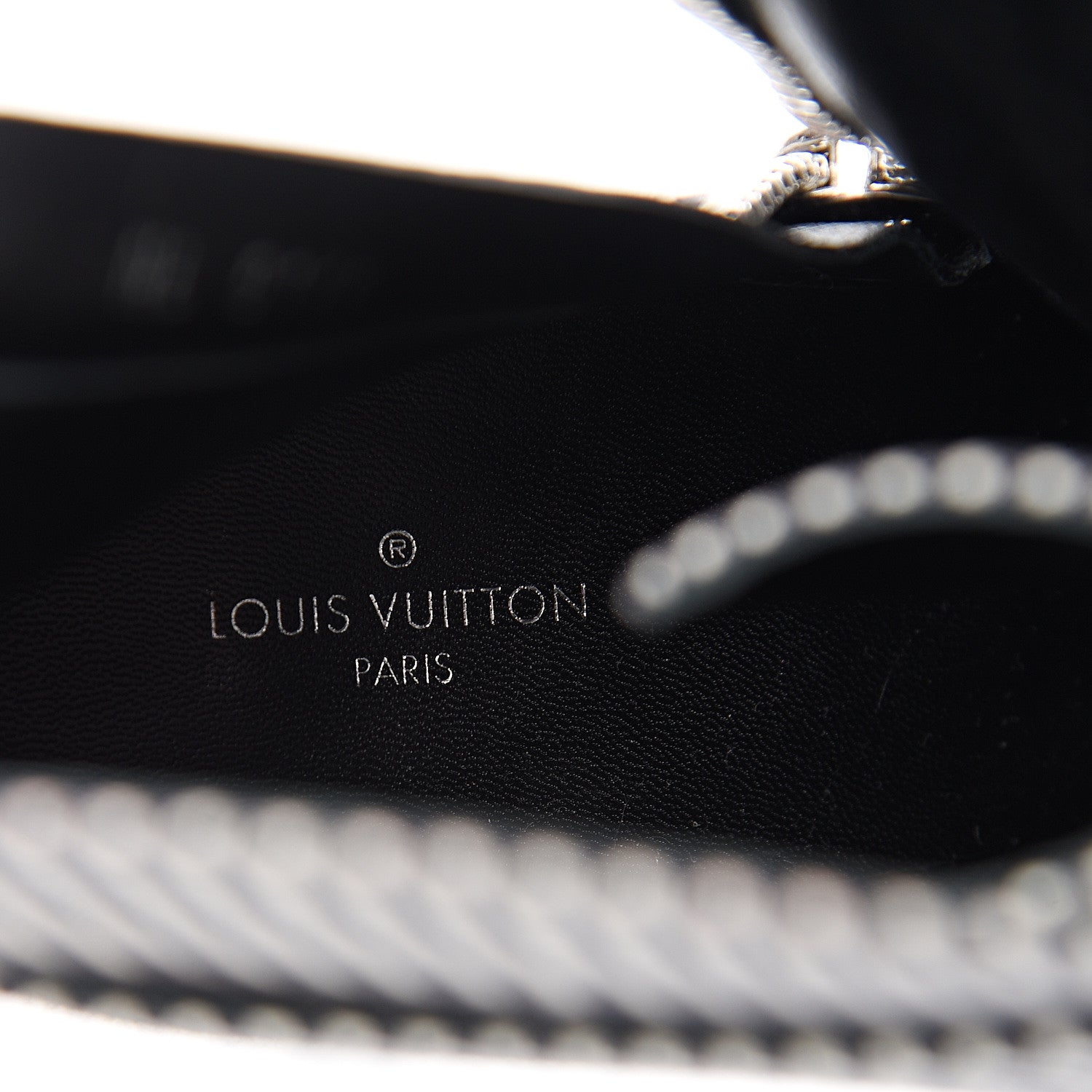 Louis Vuitton Canvas Striped Janet Ankle Boots 41 Black 7 of 8