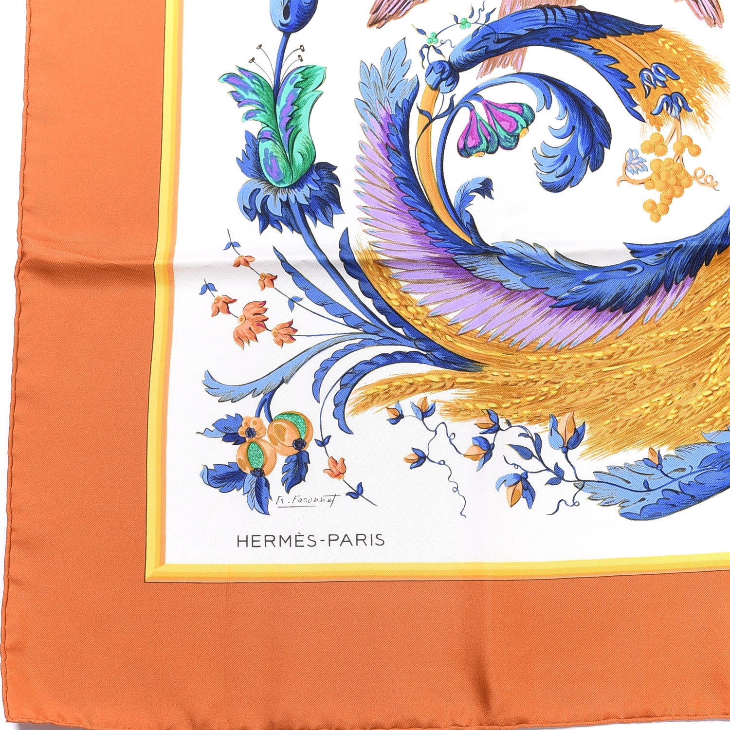 Hermes Silk Ceres Scarf 90 2 of 4