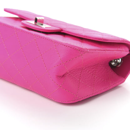 Chanel Goatskin Quilted 2.55 Reissue Mini Flap Fluorescent Pink 7 of 11