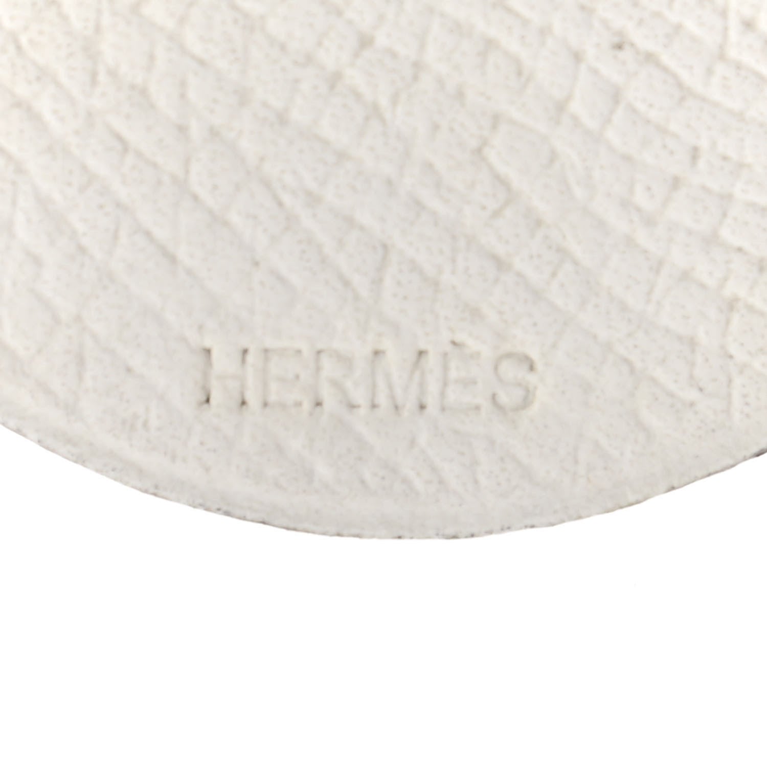 Hermes Epsom Penguin Key Chain Bag Charm White 3 of 3