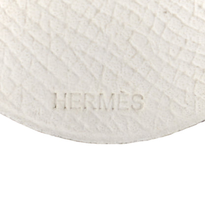 Hermes Epsom Penguin Key Chain Bag Charm White 3 of 3