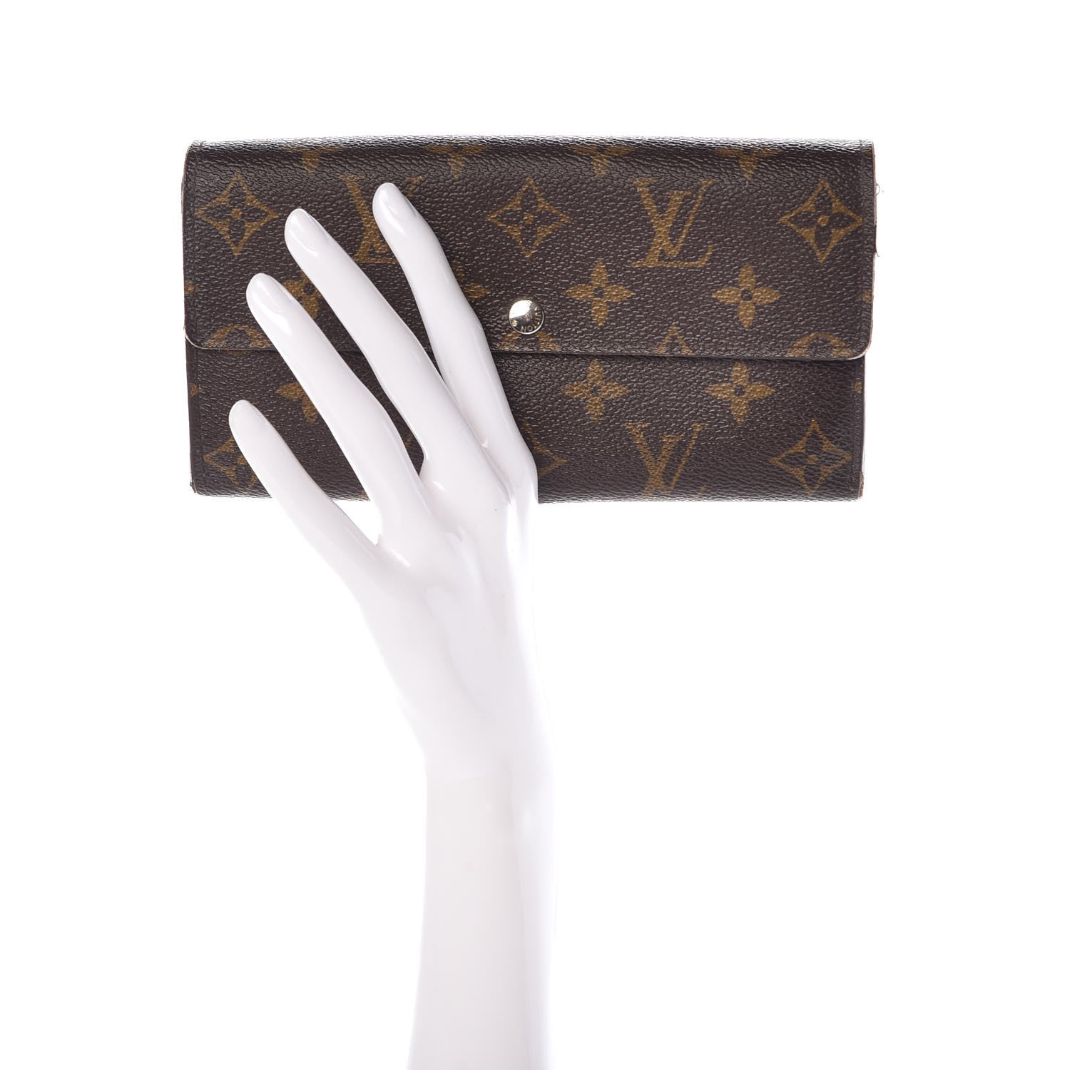 Louis Vuitton Monogram Sarah Wallet 2 of 16