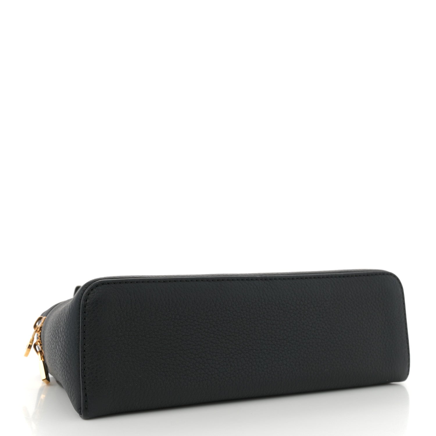 Loro Piana Grained Calfskin L19 Extra Pocket Pouch Black 4 of 10