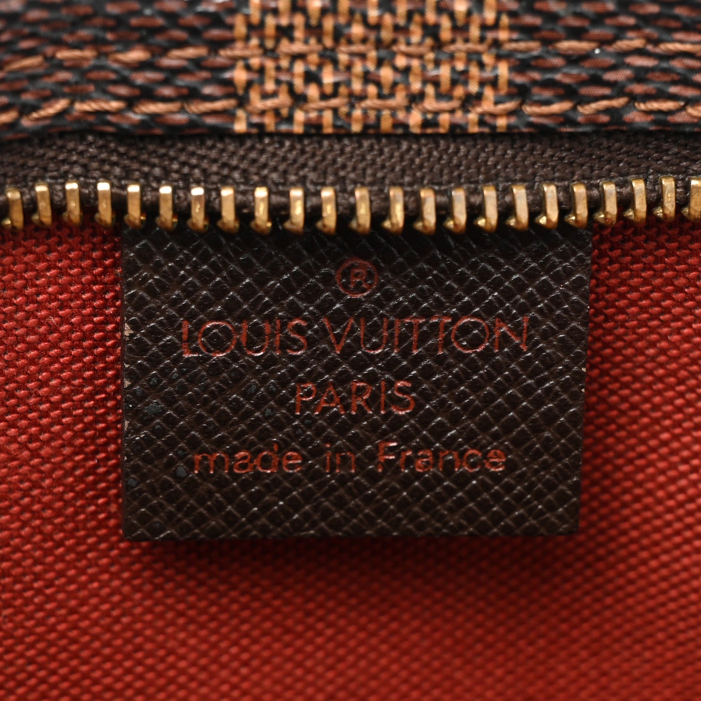 Damier Ebene Trousse Make Up Bag Pochette