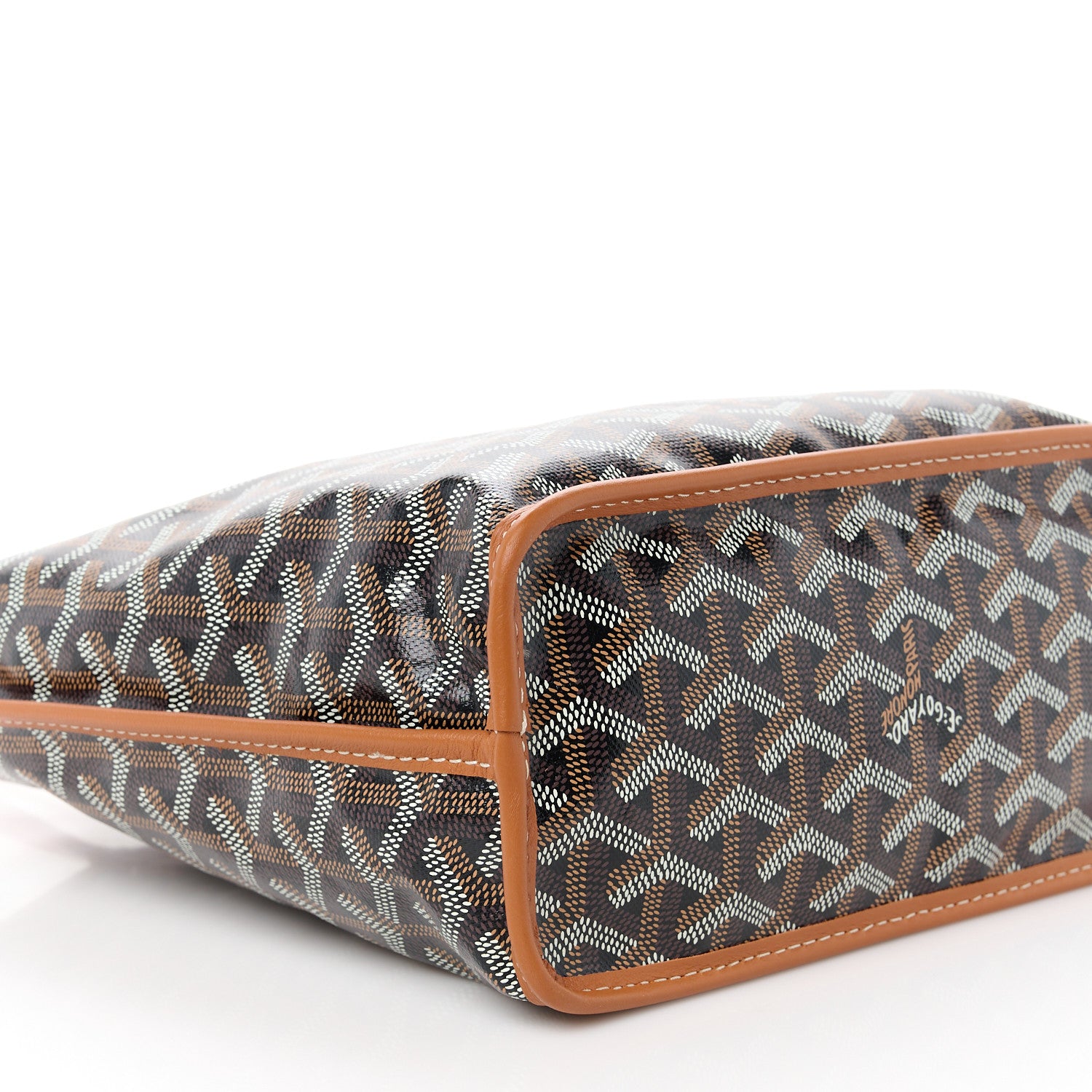 Goyard Goyardine Reversible Mini Anjou Black Gold 16 of 19