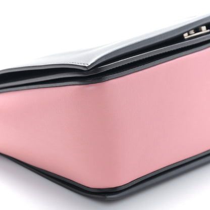 Celine Shiny Smooth Calfskin Medium Frame Shoulder Bag Liquorice Antique Rose 8 of 9