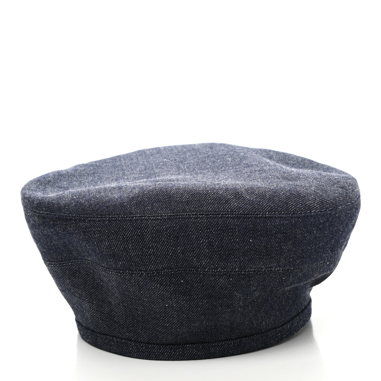 Hermes Denim Saint-Honore Beret 56 Indigo 7 of 10