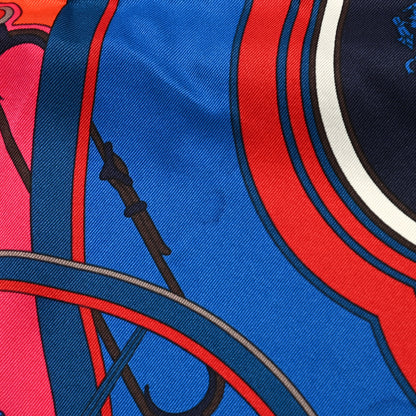 Hermes Silk Washington's Carriage Scarf 65 6 of 6