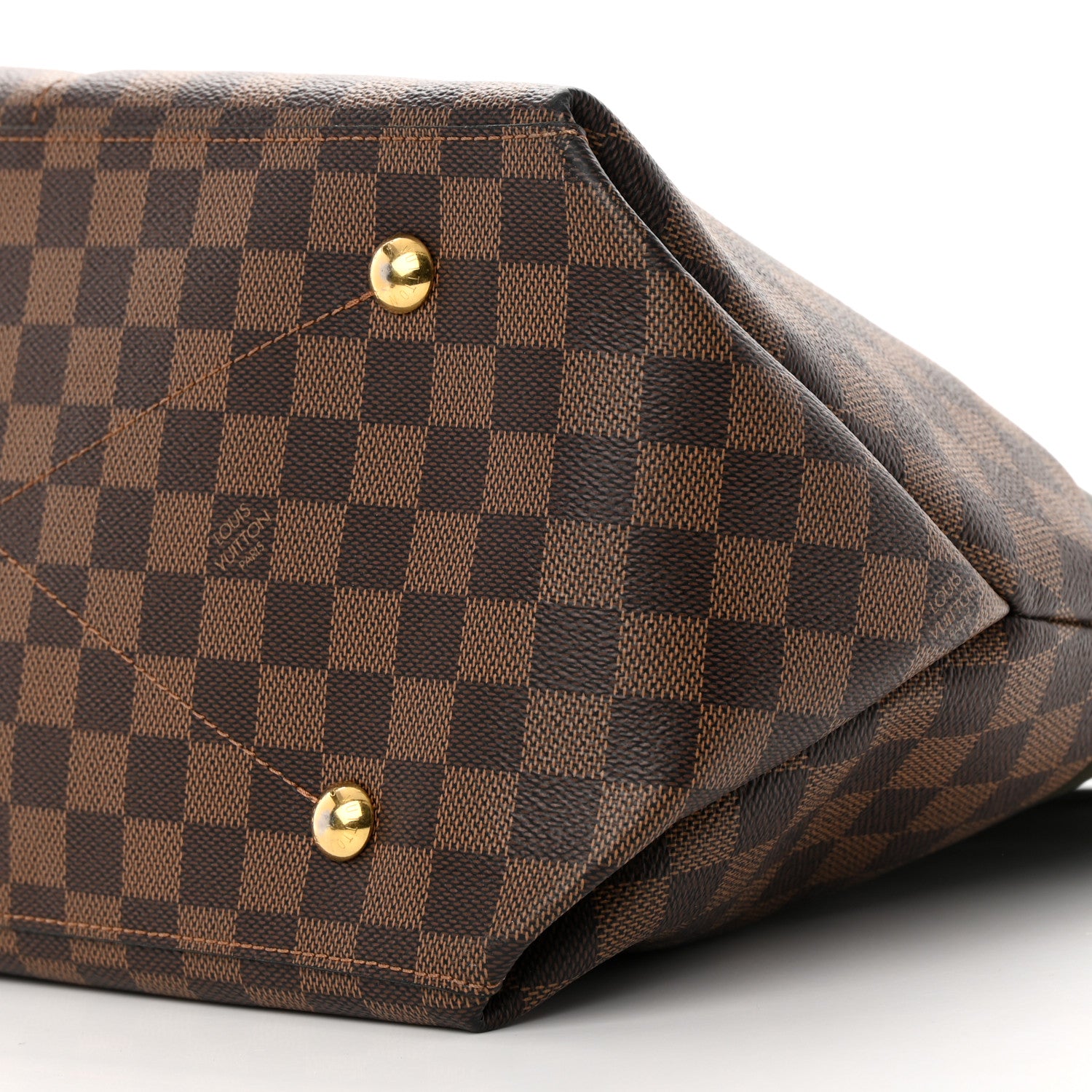Louis Vuitton Damier Ebene Calfskin Maida Khaki 10 of 16