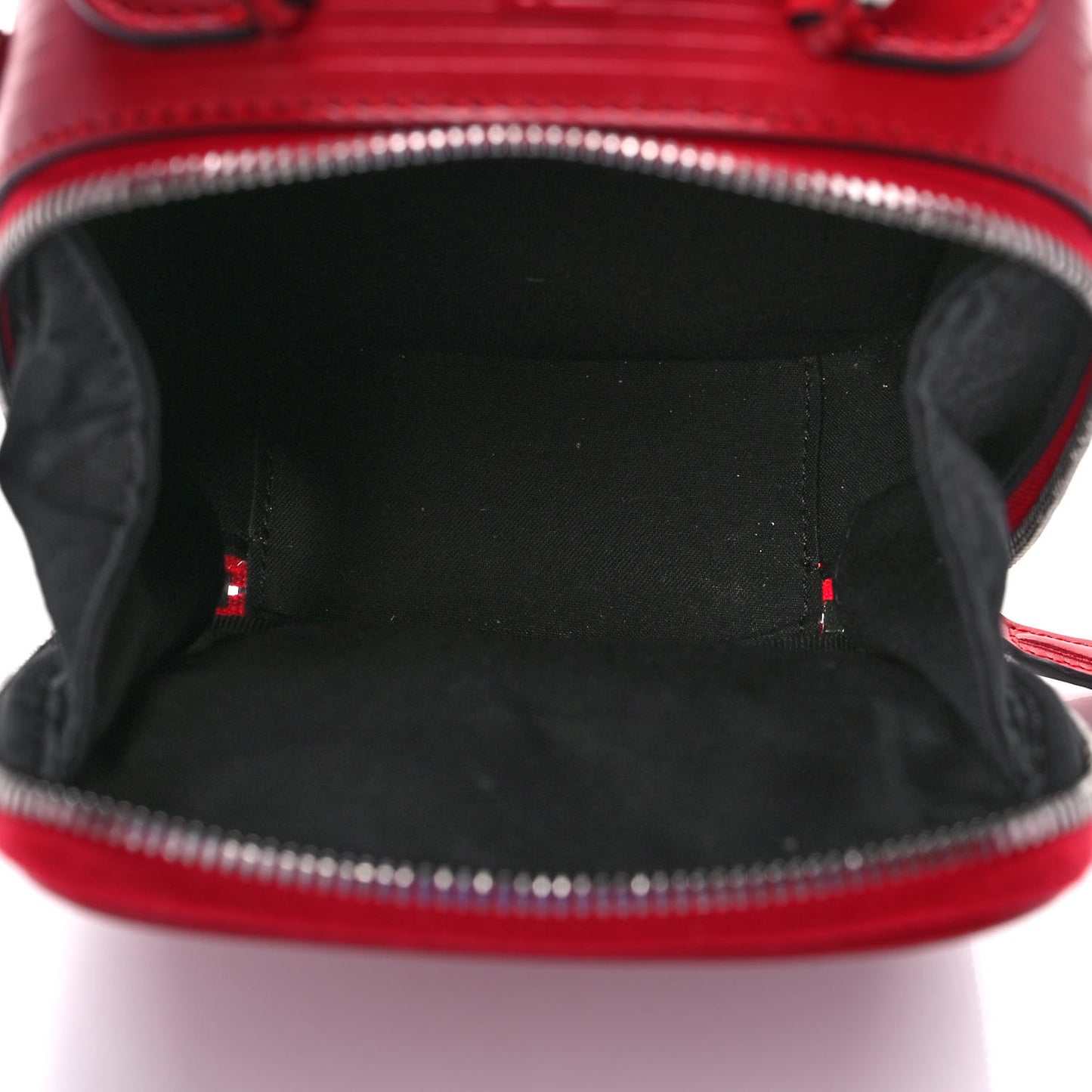 Vitello Astro Rubber Effect Mini Trolley Bag Fragola