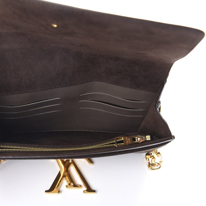 Louis Vuitton Calfskin Chain Louise Granit 5 of 8