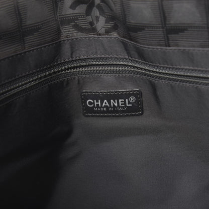 Chanel Nylon Large Travel Tote Black 9 of 12