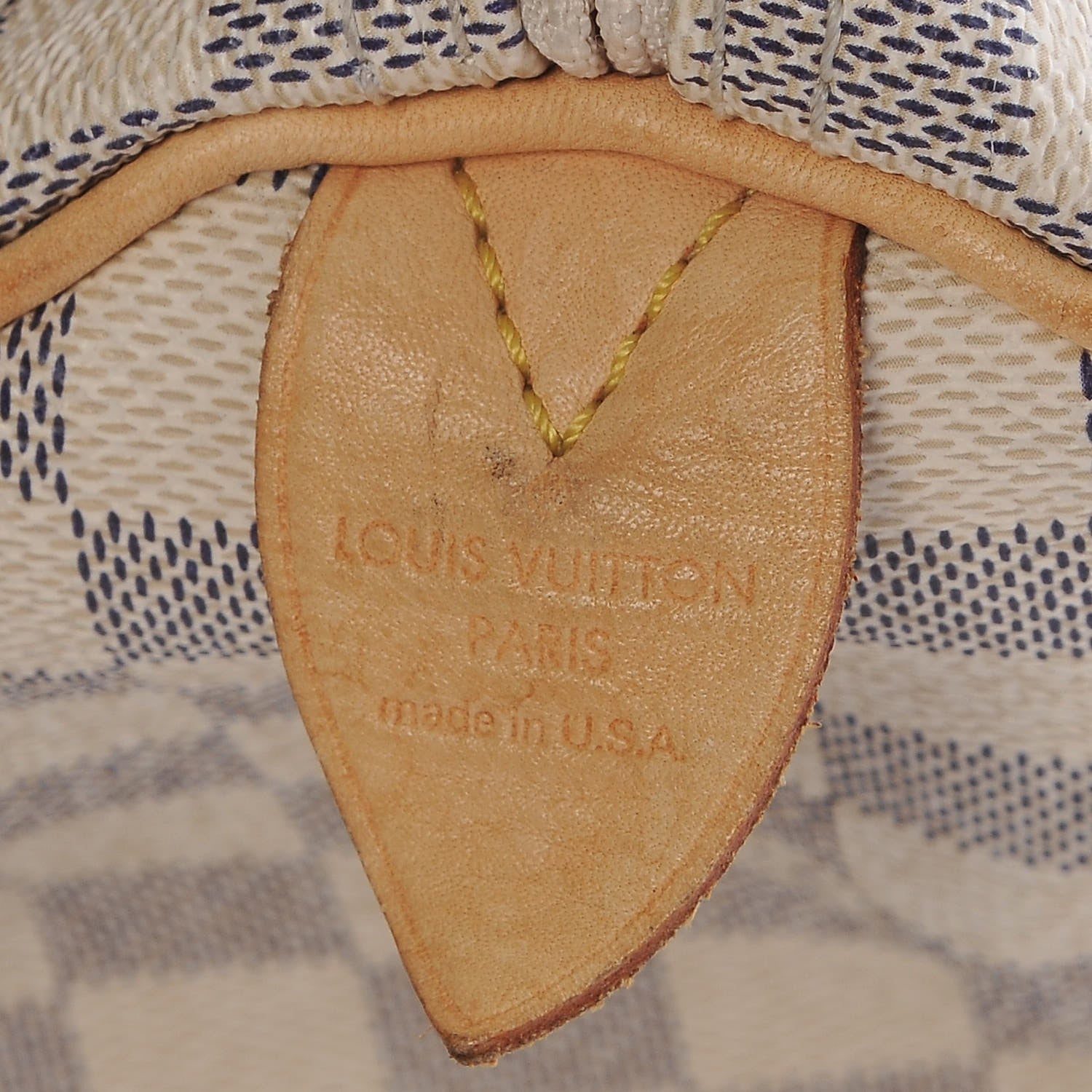 Louis Vuitton LOUIS VUITTON Damier Azur Speedy 25 5 of 9