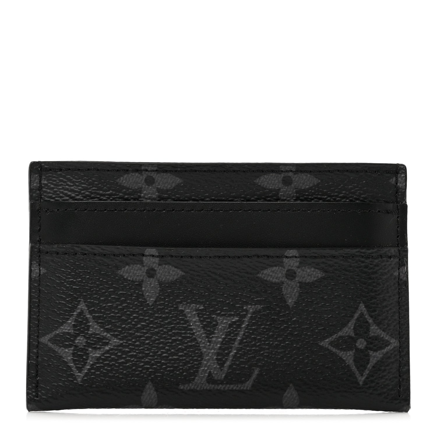 Louis Vuitton Monogram Eclipse Porte-Cartes Double Card Holder 1 of 8