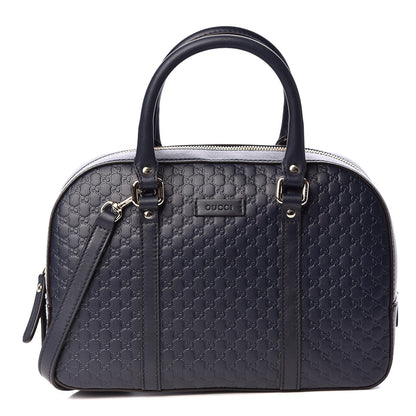 Gucci Microguccissima Medium Crossbody Bag Blue 1 of 9
