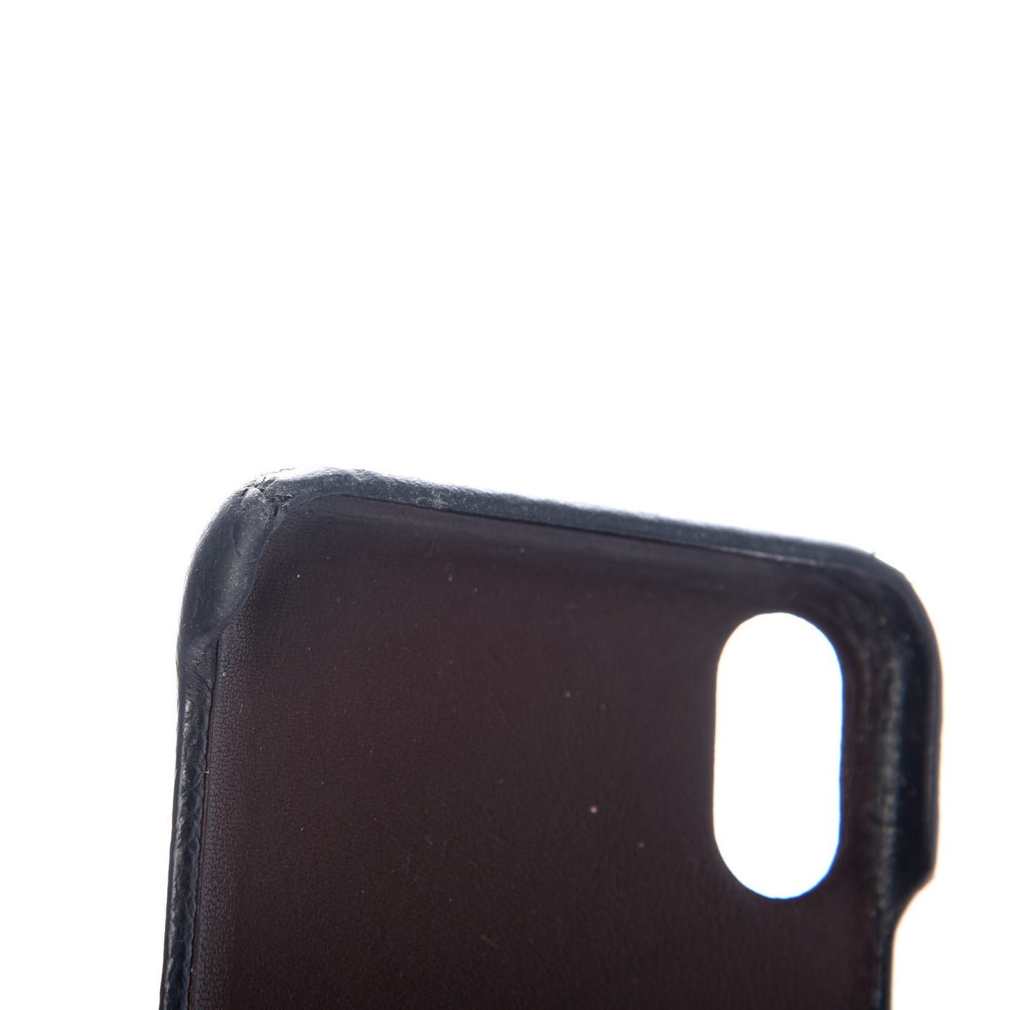 Caviar Quilted iPhone X Coco Tech Case Black