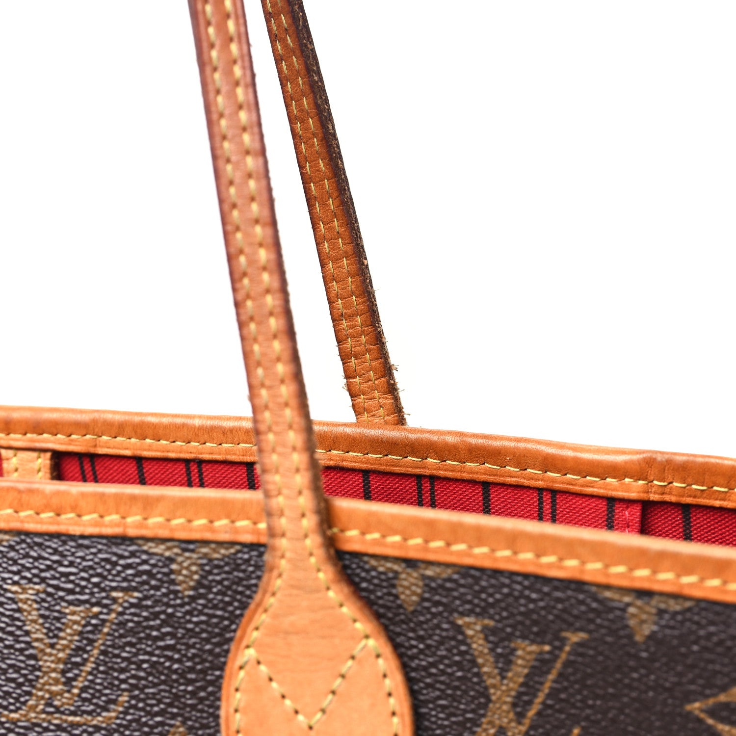 Louis Vuitton Monogram Neo Neverfull MM Cherry 13 of 16
