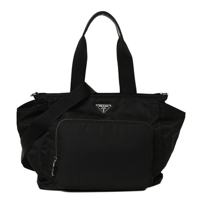Prada Nylon Vela Baby Bag Black 1 of 12