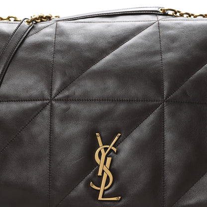 Saint Laurent Lambskin Matelasse Monogram Large Jamie 4.3 Dark Sweet Chocolate Dark Sweet Chocolate 8 of 11