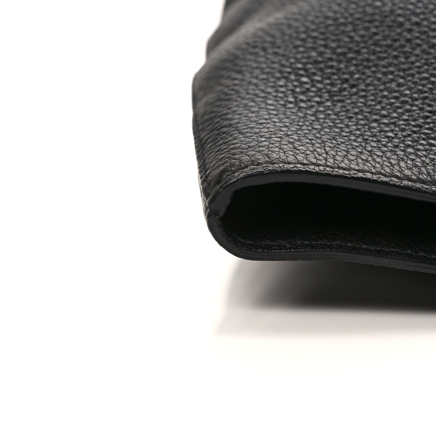 Prada Vitello Daino Embossed Logo Tote Black 14 of 16