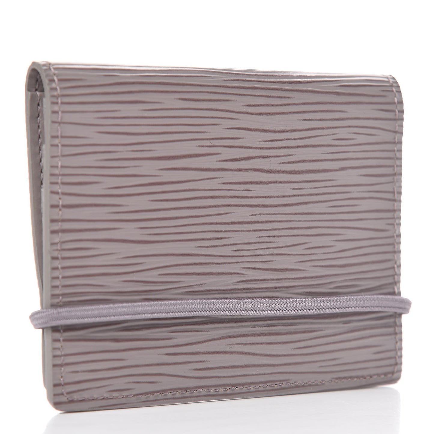 Epi Porte-Monnaie Elastique Wallet Lilac