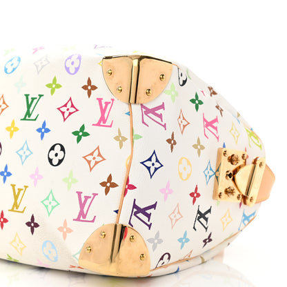 Louis Vuitton Monogram Multicolor Speedy 30 White 8 of 8