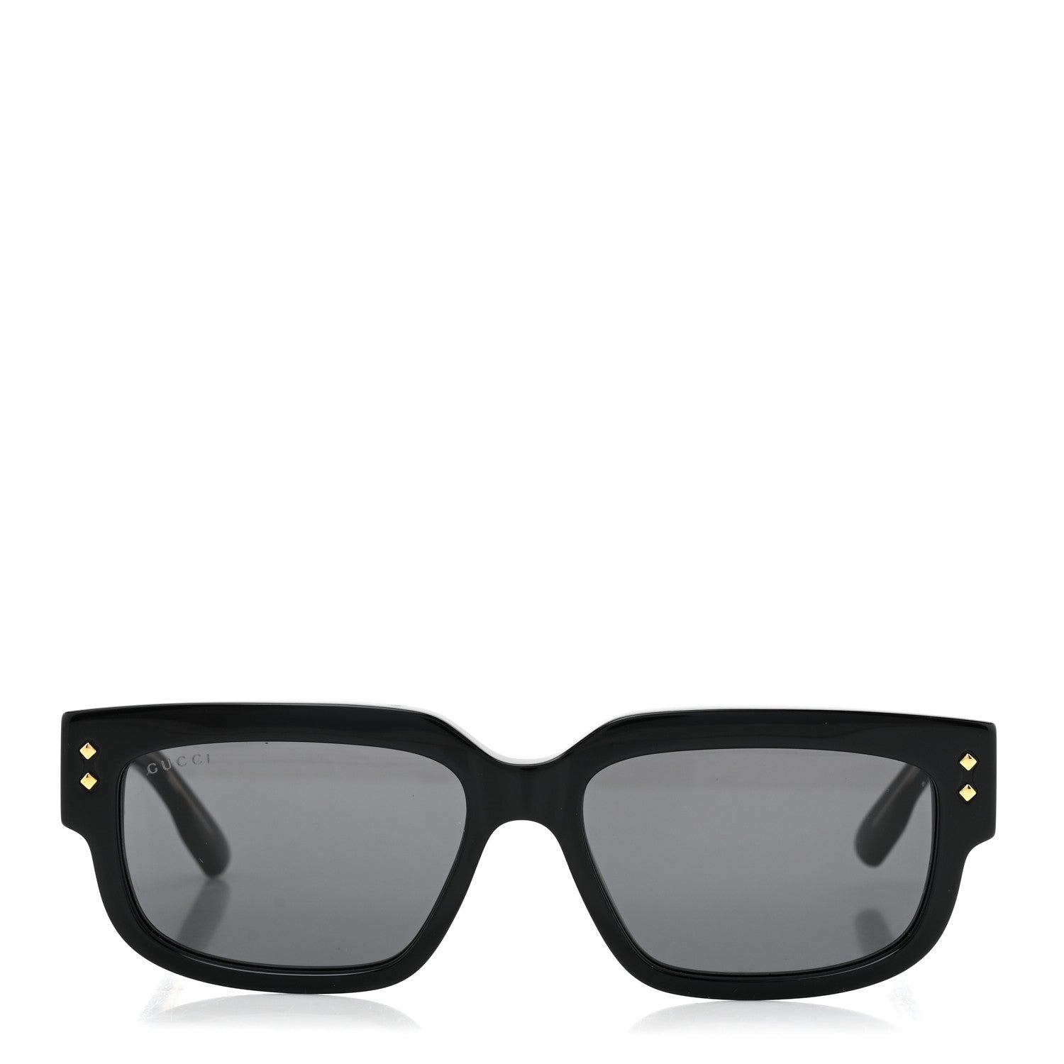 Gucci Acetate Rectangle Frame Sunglasses GG1218S Black 2 of 8