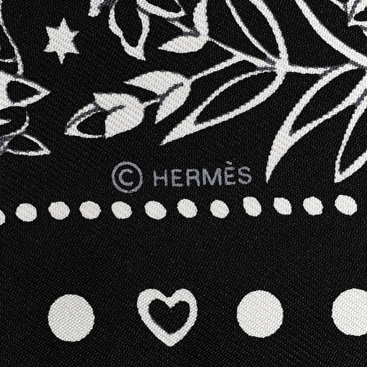 Silk Entre Ciel Et Mer Twilly Black White