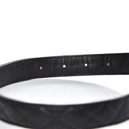 Chanel Calfskin Quilted Dog Collar Black 3 of 5