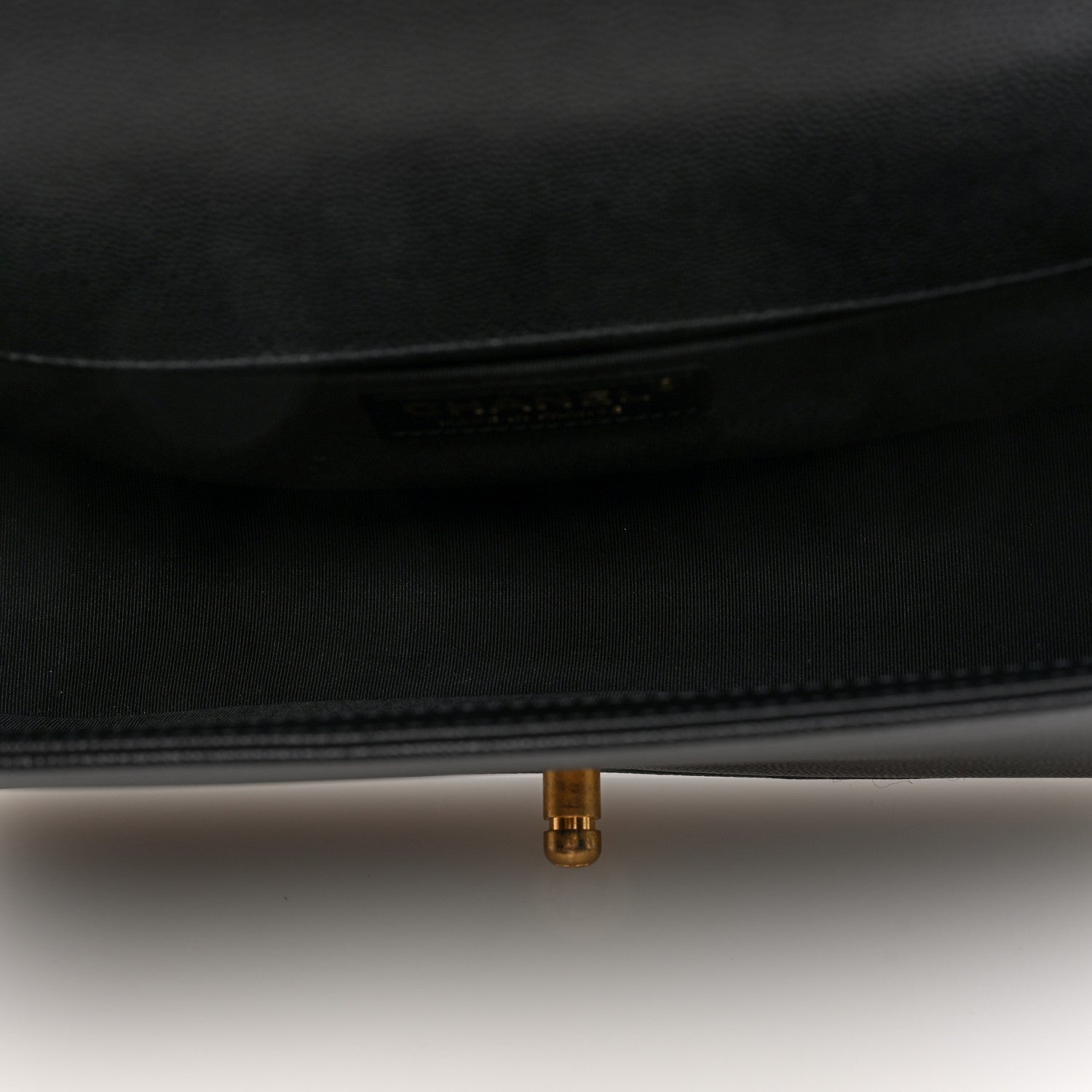 Chanel Caviar Quilted Medium Boy Flap Black 5 of 10