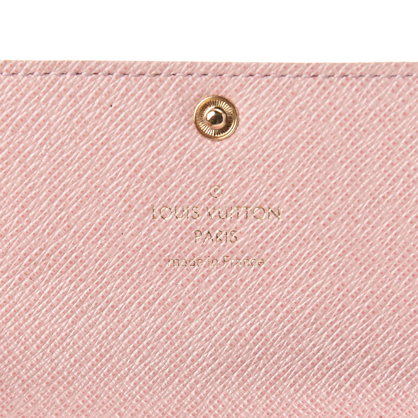 Damier Ebene Multicles 6 Key Holder Rose Ballerine