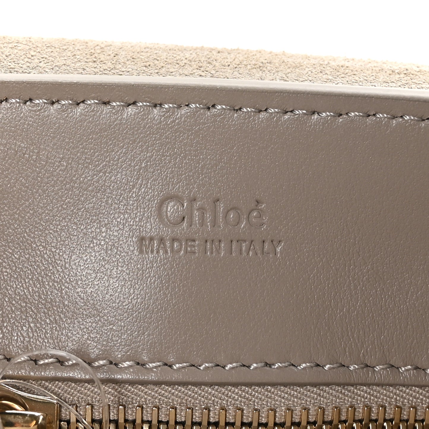 Calfskin Mini Tess Day Bag Motty Grey