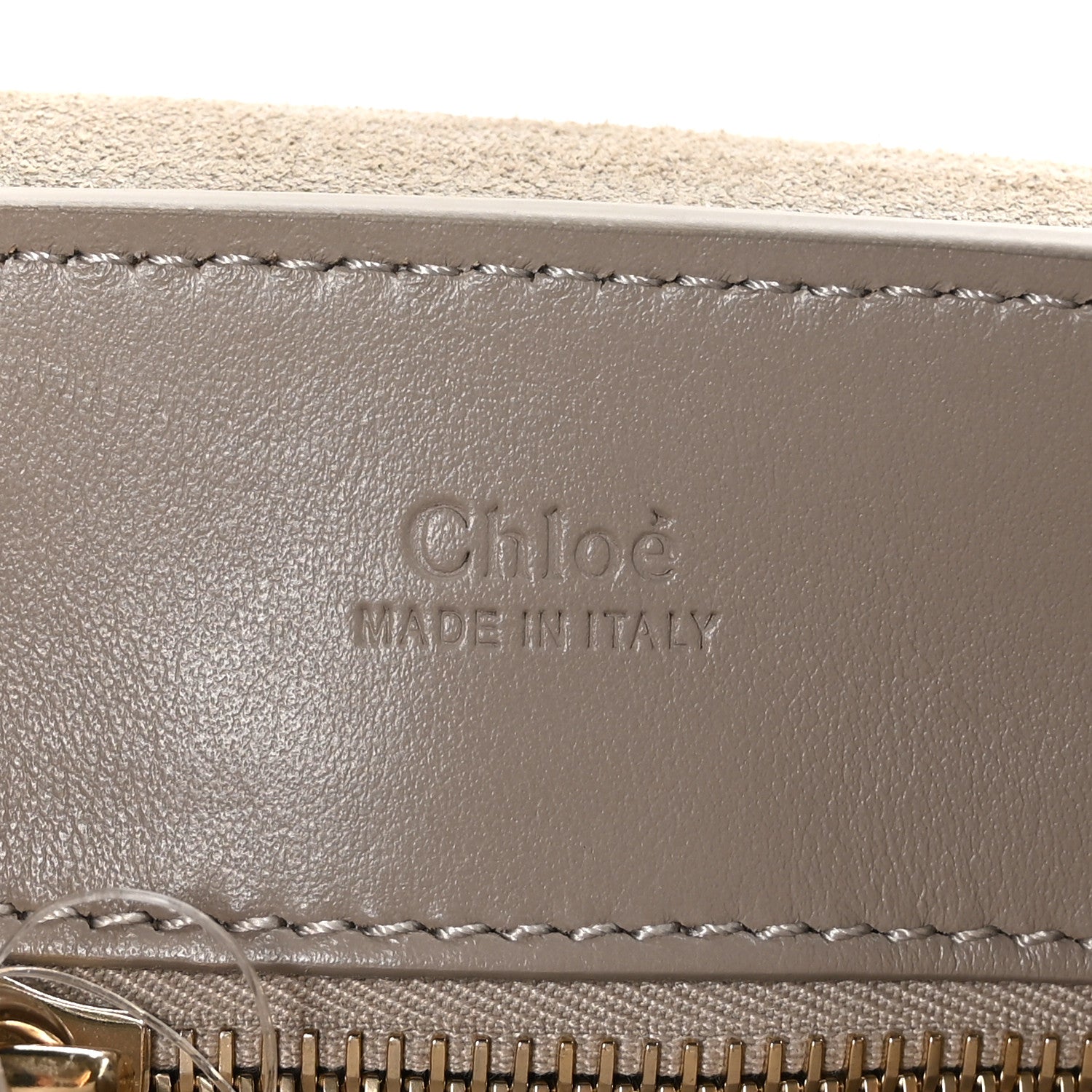 Chloe Calfskin Mini Tess Day Bag Motty Grey 6 of 9