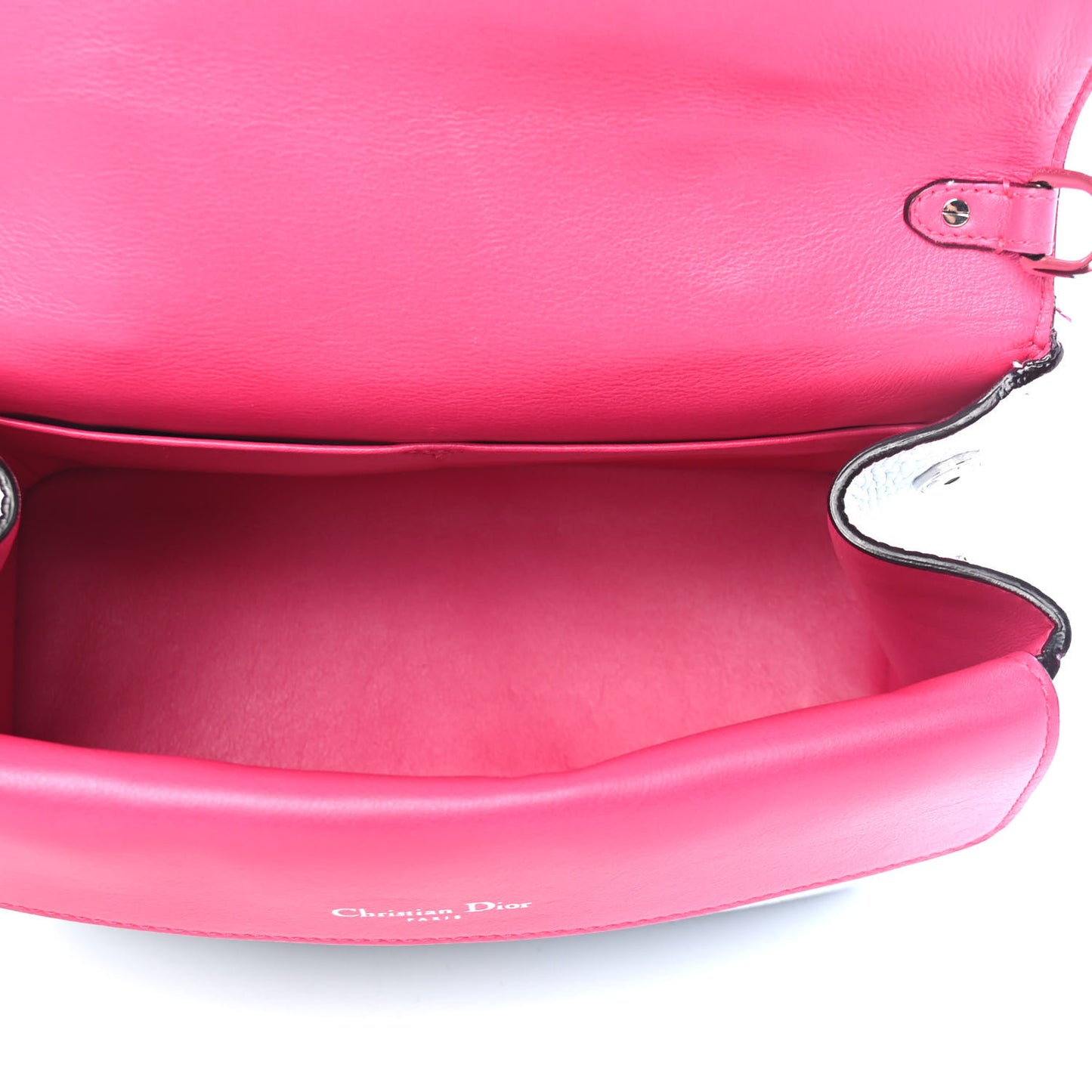 Bullcalf Small Be Dior Flap Light Blue Pink