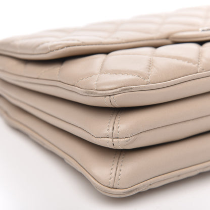 Chanel Calfskin Quilted Tender Touch Flap Bag Beige 8 of 14