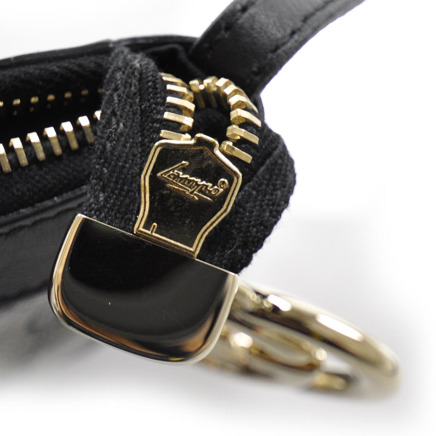 Crystal Monogram Small Flat Messenger Crossbody Navy