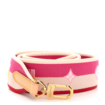Louis Vuitton Jacquard Speedy Bandouliere 20 Shoulder Strap Fuchsia 1 of 3