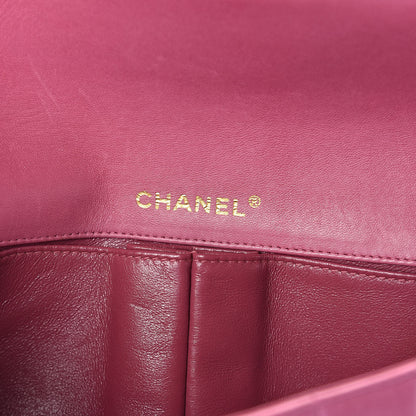 Chanel Lambskin East West Chocolate Bar Flap Pink 6 of 9