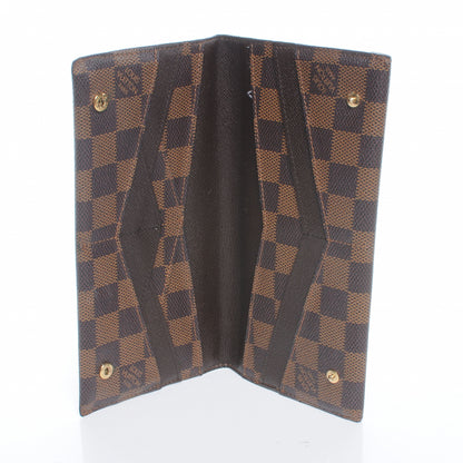Louis Vuitton Damier Ebene Long Origami Wallet 5 of 6