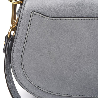 Chloe Calfskin Suede Small Nile Bracelet Bag Cloudy Blue 7 of 12