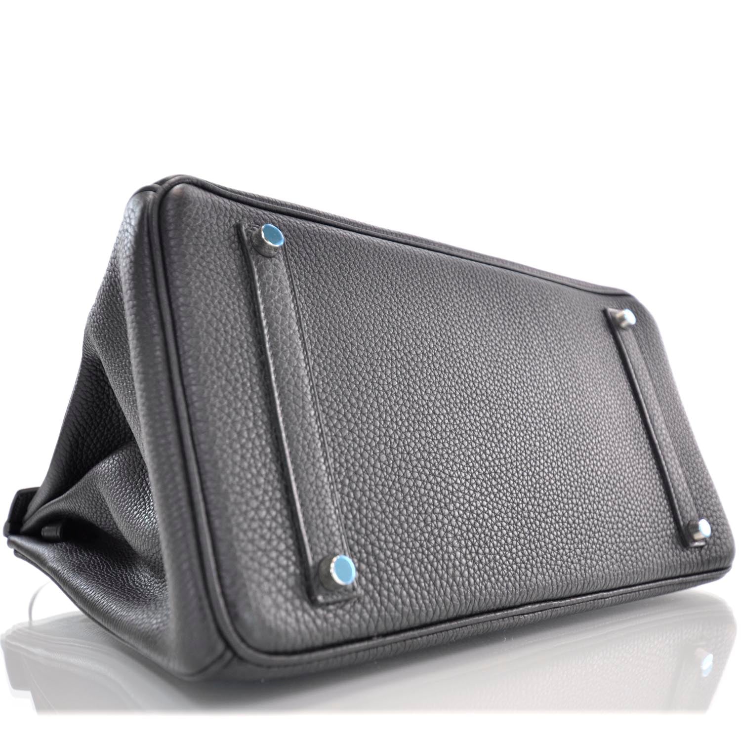 Hermes Togo Birkin 35 Black 6 of 10