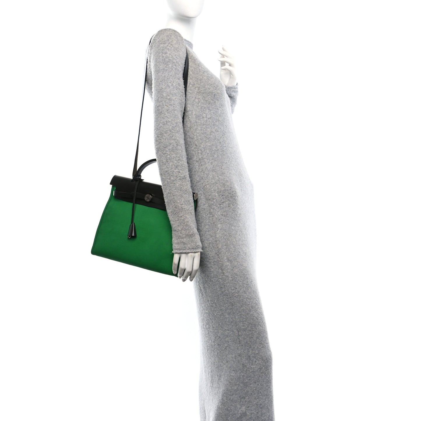 Vache Hunter Toile Herbag Zip 31 PM Bambou Kaki