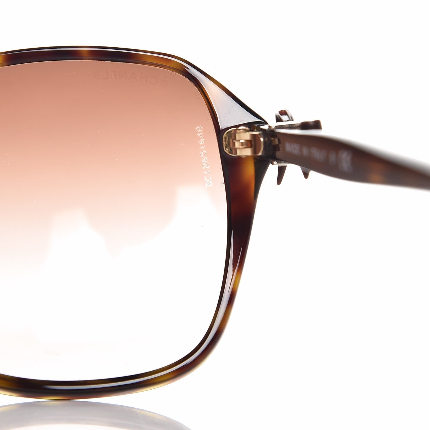 Chanel CC Bow Sunglasses 5205 Tortoise 7 of 9