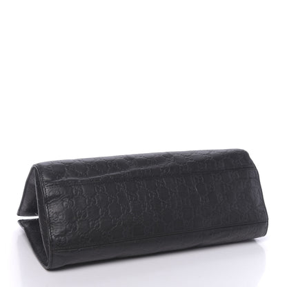 Gucci Guccissima Large Emily Chain Shoulder Bag Black 4 of 14