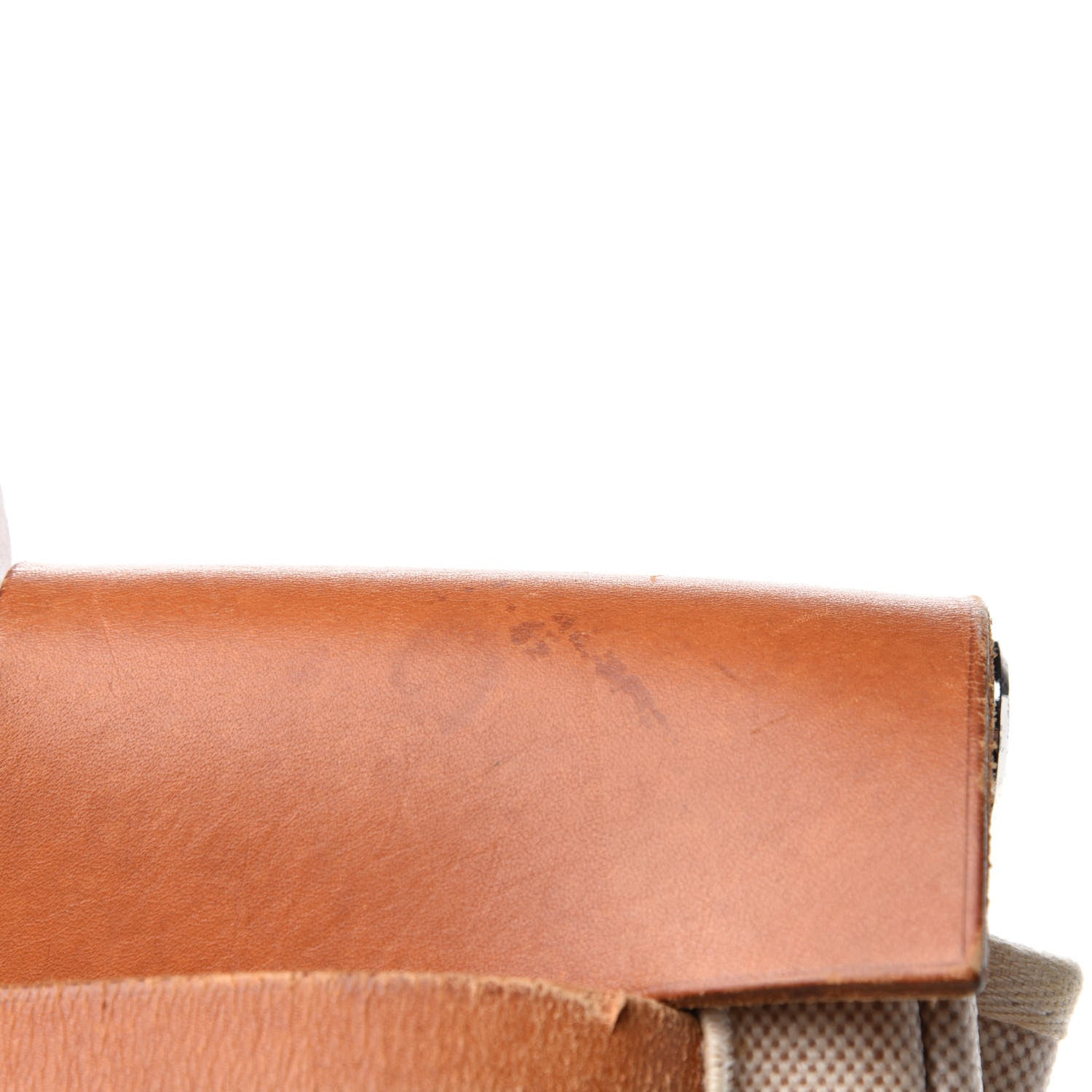 Hermes Toile Vache Calfskin Herbag 39 MM Natural 13 of 17