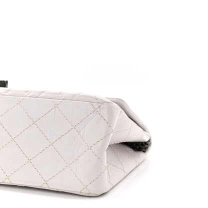 Chanel Aged Calfskin 2.55 Reissue 226 Flap White 10 of 11