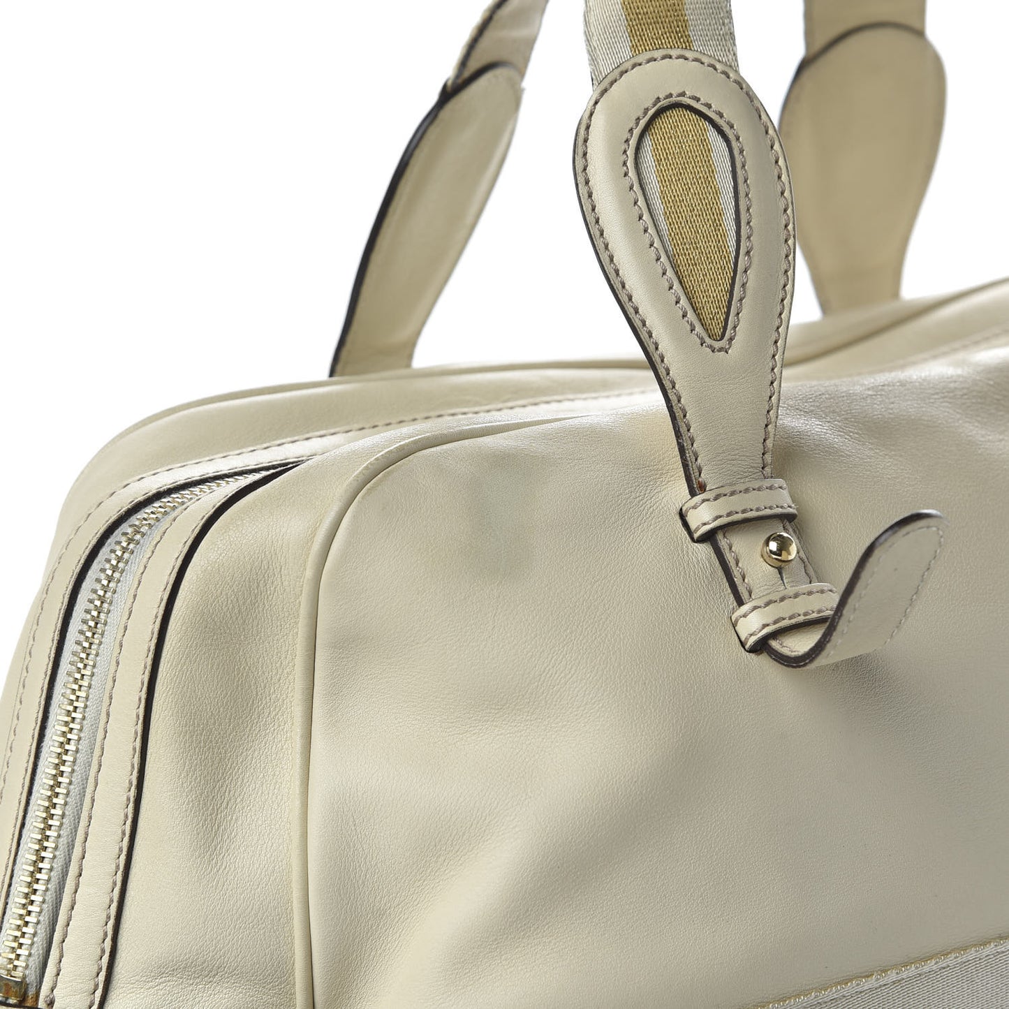 Calfskin Signature XL Bowler Ivory